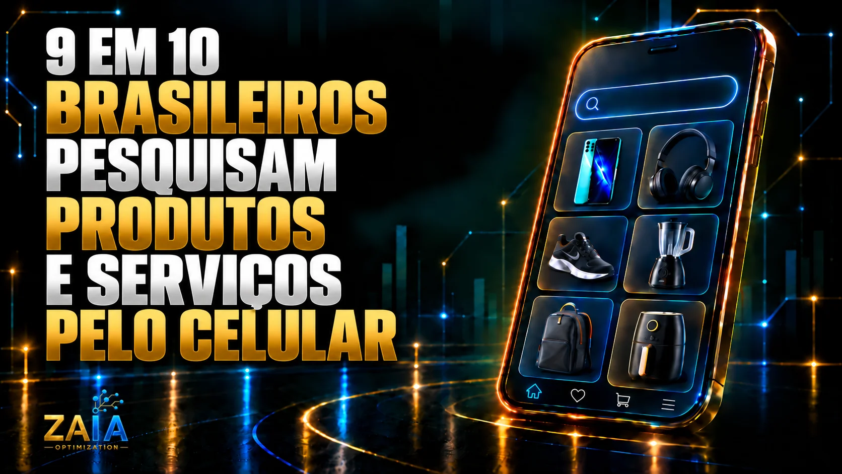 9 em 10 brasileiros pesquisam produtos e serviços pelo celular