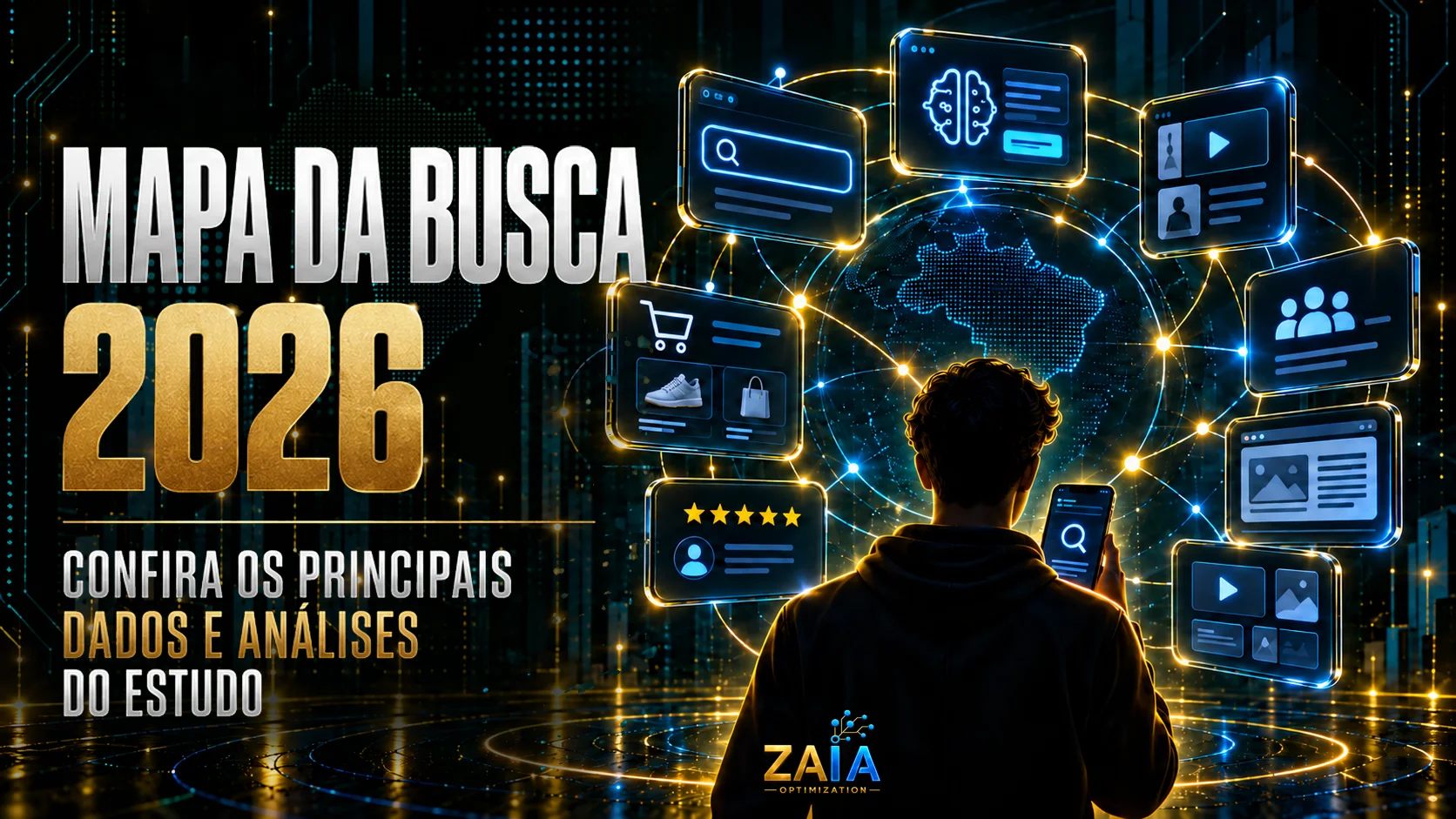 Consumidor conectado a mecanismos de busca, Inteligência Artificial, redes sociais, marketplaces, avaliações, vídeos e sites em uma jornada digital distribuída no Brasil